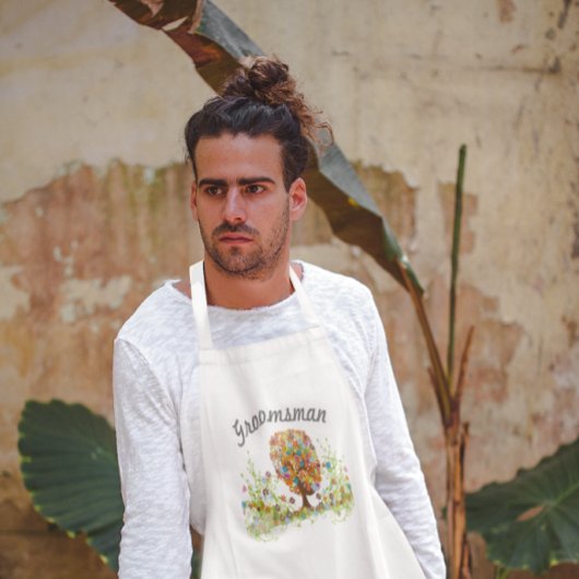 Enchanted Forest Side Branch Wedding Standaard Schort