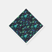 Enchanted Forest Tree-patroon Servet (Hoek)