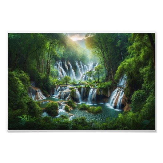 Enchanted Forest Tree Poster Design (Voorkant)