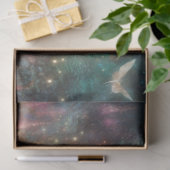 Enchanted Forest Unicorn And Girl Decoupage  Tissuepapier (Geschenk)