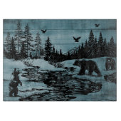 Enchanted Forest Wildlife Cutting Board Snijplank (Voorkant)
