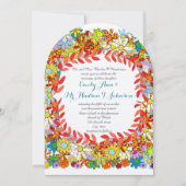 Enchanted Garden Fairytale Invitations de mariage (Devant)