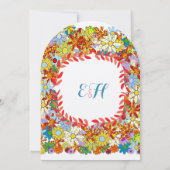 Enchanted Garden Fairytale Invitations de mariage (Dos)