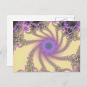 Enchanted Garden Fractal Briefkaart (Voorkant / Achterkant)