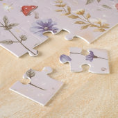 Enchanted Garden Wildflower Butterfly Whimsical Legpuzzel (Zijkant)
