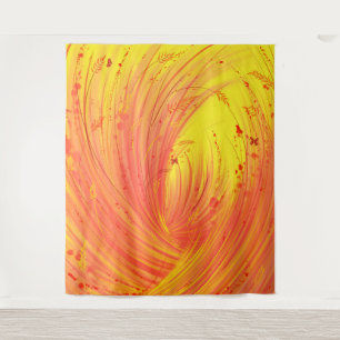 Enchanted Gardens - Gebied van Gouden Vuur Wandkleed