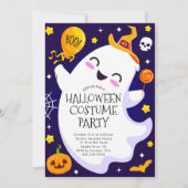 Enchanted Ghost Halloween Kaart (Voorkant)