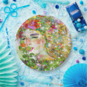 Enchanted Goddess Papieren Bordje (Feest)