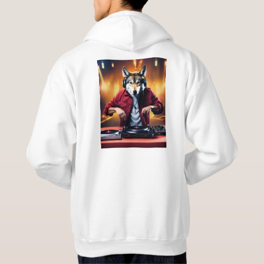 Enchanted Grooves: Wizard DJ T-Shirt Collectie (Achterkant)