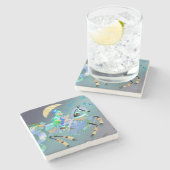 Enchanted Horse Ride Stenen Onderzetter (Zijkant)