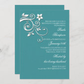 Enchanted Invitation Kaart (Voorkant / Achterkant)