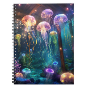 Enchanted Jellyfish Ocean - Underwater world Notitieboek