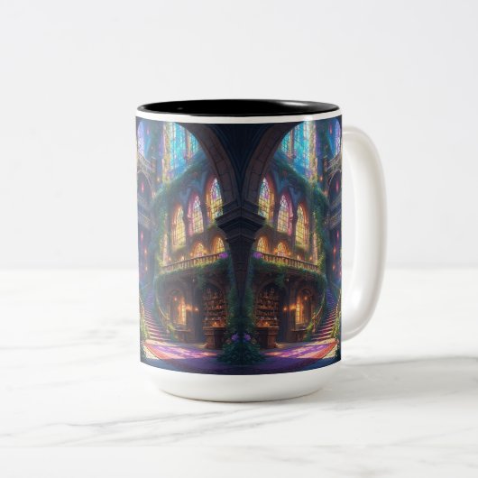 Enchanted Library Mug (Devant droit)