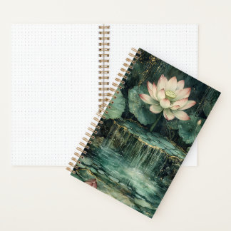 Enchanted Lotus Fountain Bullet Notebook Notitieboek