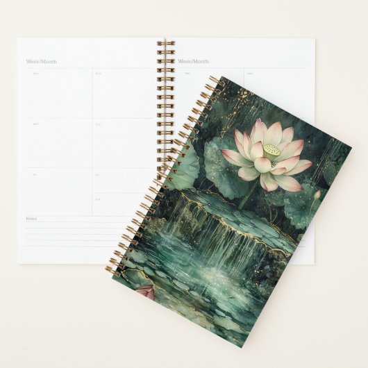 Enchanted Lotus Fountain Planner (Display)