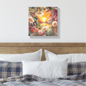 Enchanted Magical Fantasy Creations Canvas Afdruk (Insitu (Slaapkamer))