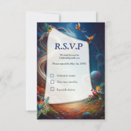 Enchanted Magical Fantasy Creations  RSVP Kaartje