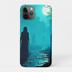 Enchanted Moonlight Forest Spirits iPhone 11 Pro Hoesje