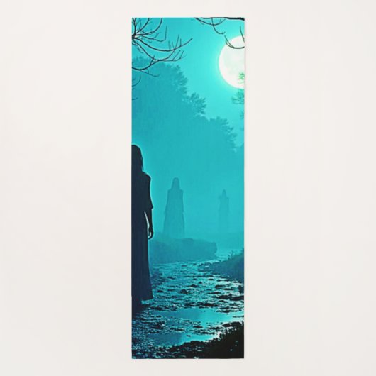 Enchanted Moonlight Forest Spirits Yogamat (Achterkant)