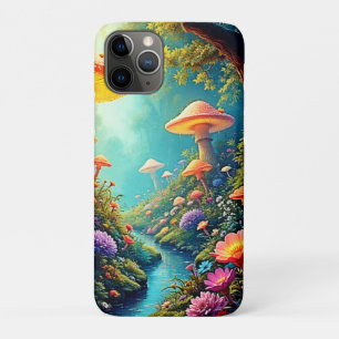 Enchanted Mushroom Forest Dream iPhone 11 Pro Hoesje
