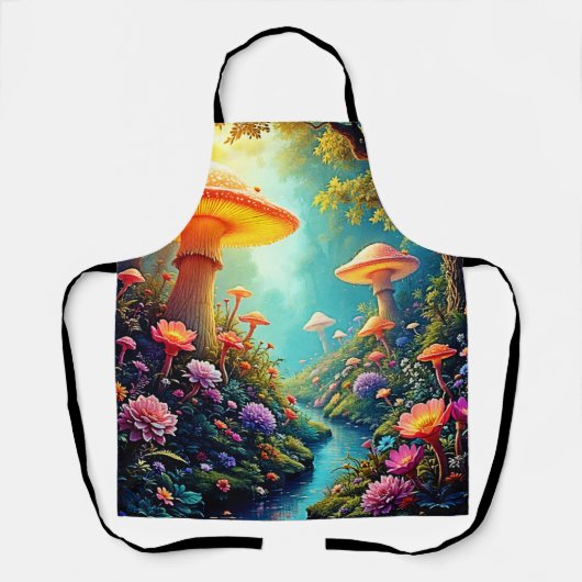 Enchanted Mushroom Forest Dream Schort (Voorkant)