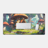 Enchanted Mushroom Village in the Forest – Dreamy (Clavier et souris)
