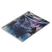 Enchanted Night Sky Soir Beach Lights Journal (Côté gauche)