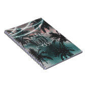 Enchanted Night Sky Soir Beach Lights Journal (Côté Droit)