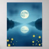 Enchanted Nocturne: A Hyper-Realistic Vision Poster (Voorkant)