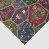 Enchanted Nutcracker Ballet Christmas Tissuepapier (Detail)