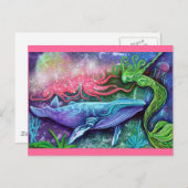 Enchanted Ocean Art Briefkaart (Voorkant / Achterkant)
