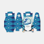 Enchanted Ocean Waves Baby shower Bedankdoosjes (Uitgevouwen)