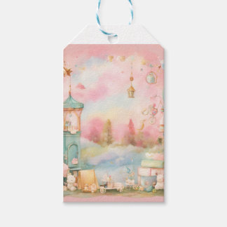 Enchanted Pastel Gift Labels – Een vleugje sprookj Cadeaulabel