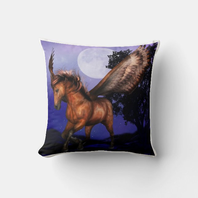 Enchanted Pegasus Pillow Kussen (Voorkant)