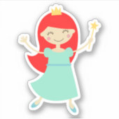 Enchanted Princess Sticker (Voorkant)