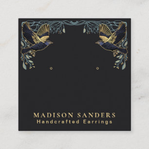 Enchanted Ravens Witchy Stud Earring Display Vierkante Visitekaartje