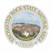 Enchanted Rock SNA Sticker (Voorkant)