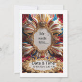 Enchanted Royal Wedding Uitnodiging (Voorkant)