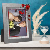 Enchanted Rozen Wedding Plaque Fotoplaat (Zijkant)