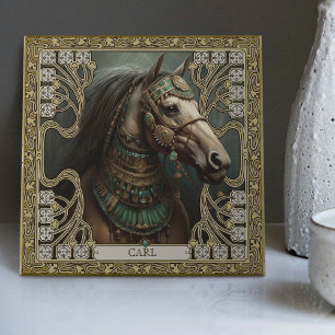 Enchanted Spirit Paard gepersonaliseerd Tegeltje
