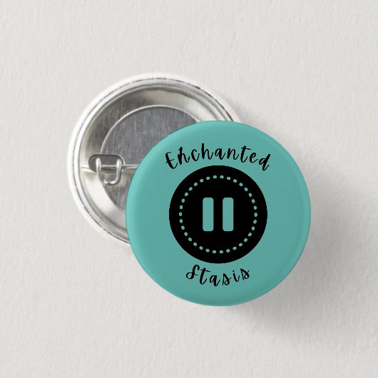 Enchanted Stasis Button (Voorkant /achterkant)