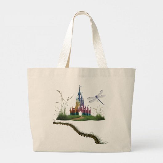 Enchanted Storybook Castle Jumbo Tote (Achterkant)