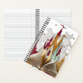Enchanted Storybook Castle Spiral Notebook Notitieboek (Binnen)