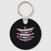Enchanted To Teach You Teacher Sayings Back To Sch Sleutelhanger (Voorkant)