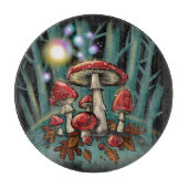 Enchanted Toadstools Snijplank (Voorkant)
