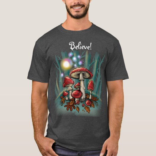 Enchanted Toadstools T-shirt (Voorkant)