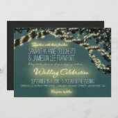 Enchanted Tree Branch Rustic Wedding Invitations (Devant / Derrière)
