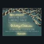 Enchanted Tree Branch Rustic Wedding Invitations<br><div class="desc">Enchanted Tree Branch Rustic Wedding Invitations - présente un arrière - plan de nuit étoilé avec une branche couverte de lumières et de feuilles au-dessus. Plusieurs textes donnent un design luisant pour compléter ce pays ou thème vintage.</div>