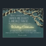 Enchanted Tree Branch Rustic Wedding Invitations<br><div class="desc">Enchanted Tree Branch Rustic Wedding Invitations - présente un arrière - plan de nuit étoilé avec une branche couverte de lumières et de feuilles au-dessus. Plusieurs textes donnent un design luisant pour compléter ce pays ou thème vintage.</div>