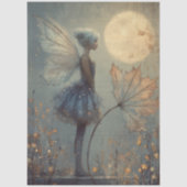 Enchanted Twilight Fairy Watercolor Fantasy Tissuepapier (Voorkant)